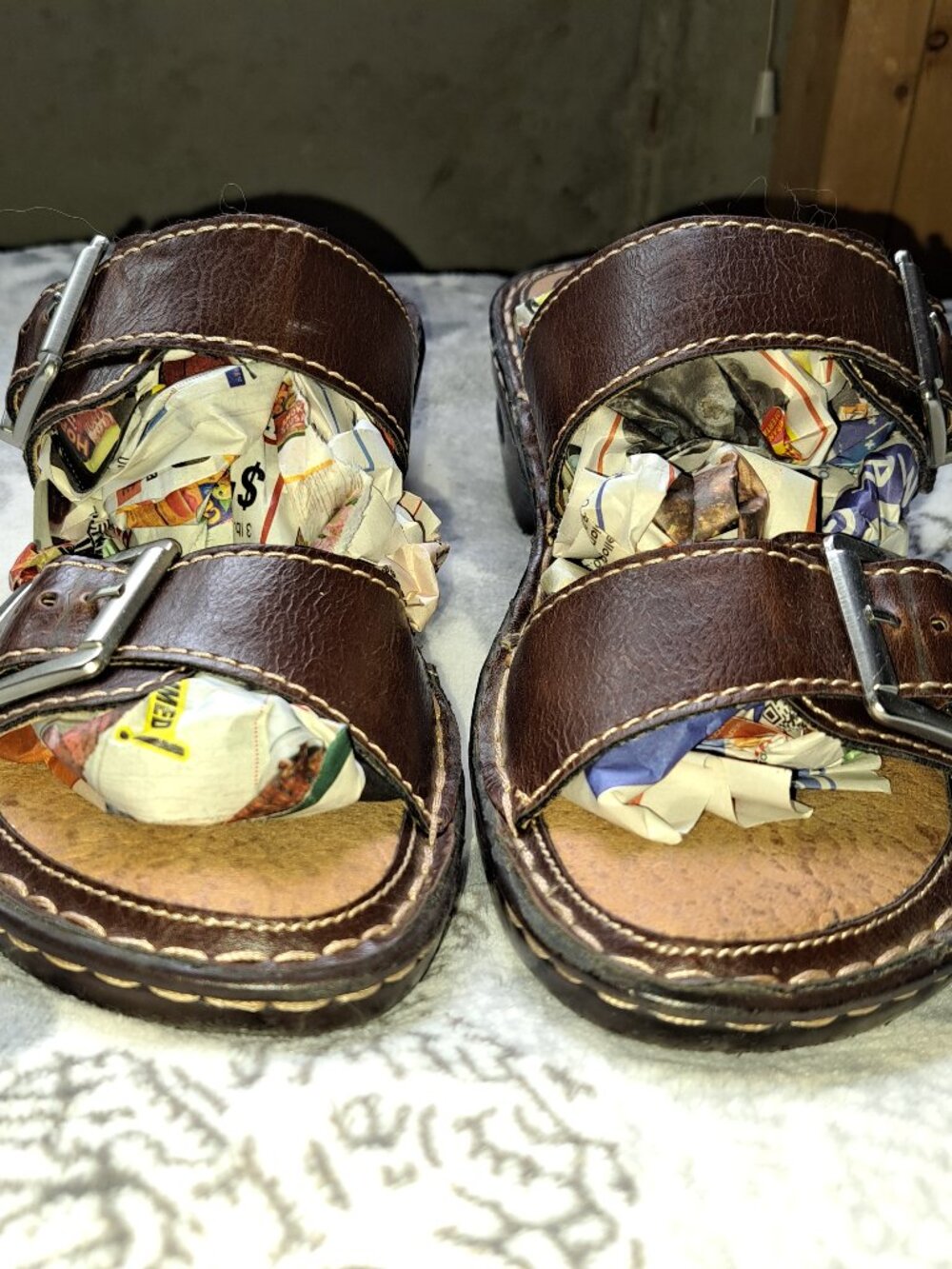 B.O.C. Double Strap Sandals
